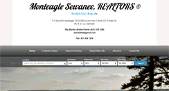 Desktop Screenshot of monteaglerealtors.com